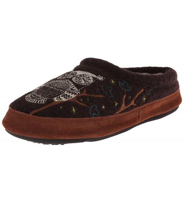 Forest Mule Slipper Chocolate 6 5 7 5