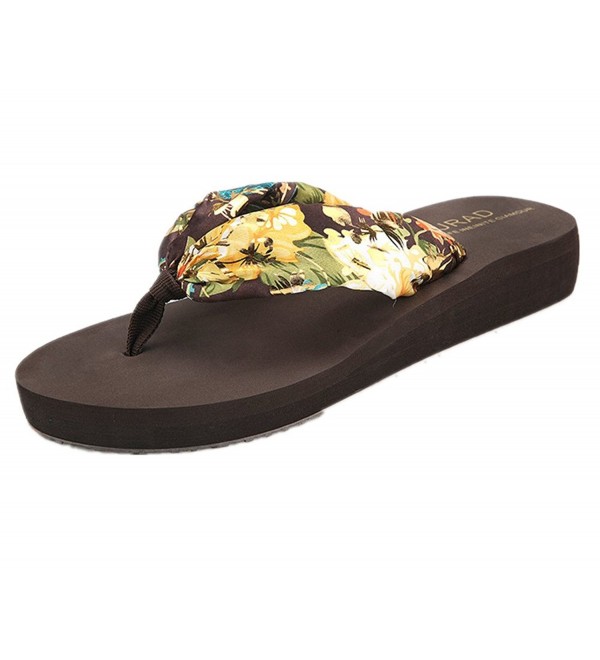 ANBOVER Womens Floral Slippers Bohemia