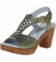 Eric Michael Womens Metallic Platform