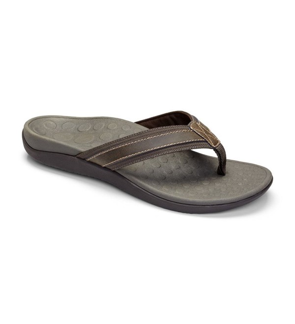 Vionic Orthaheel Technology Sandal Brown