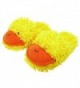 Fuzzy Friends Duck Slipper Yellow