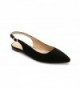 ComeShun Womens Black Flats Classic