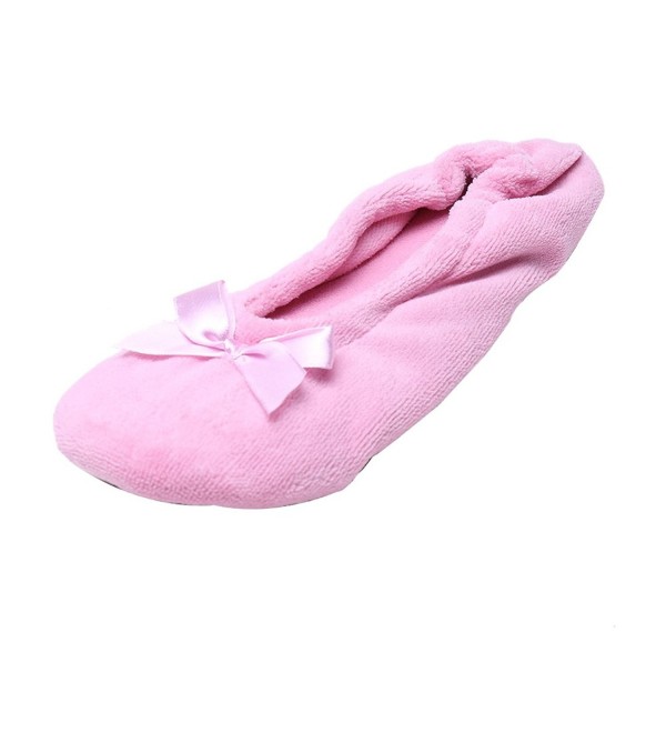 WILLAM KATE Microterry Ballerina Slippers