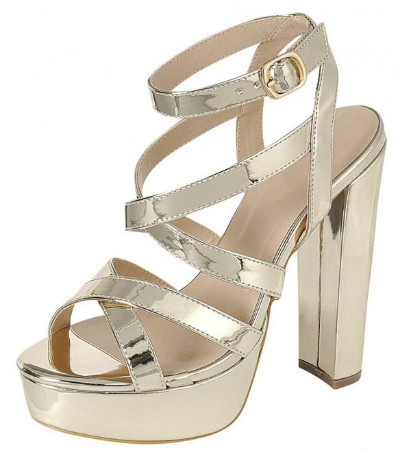 Cambridge Select Crisscross Strappy Platform