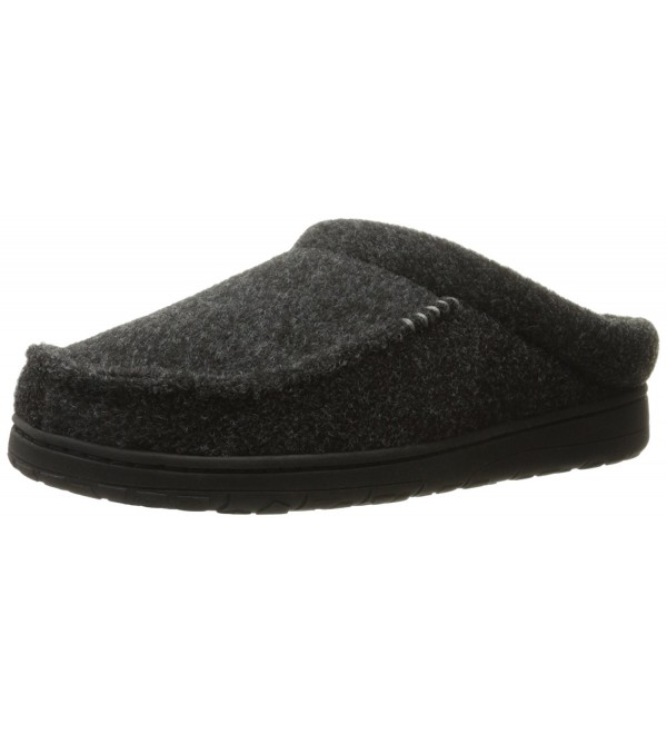 dearfoams men's memory foam slippers