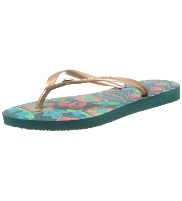 Havaianas Womens Slim Royal Green