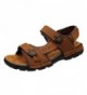 Casual Athletic Leather Sandals 16821Brown44