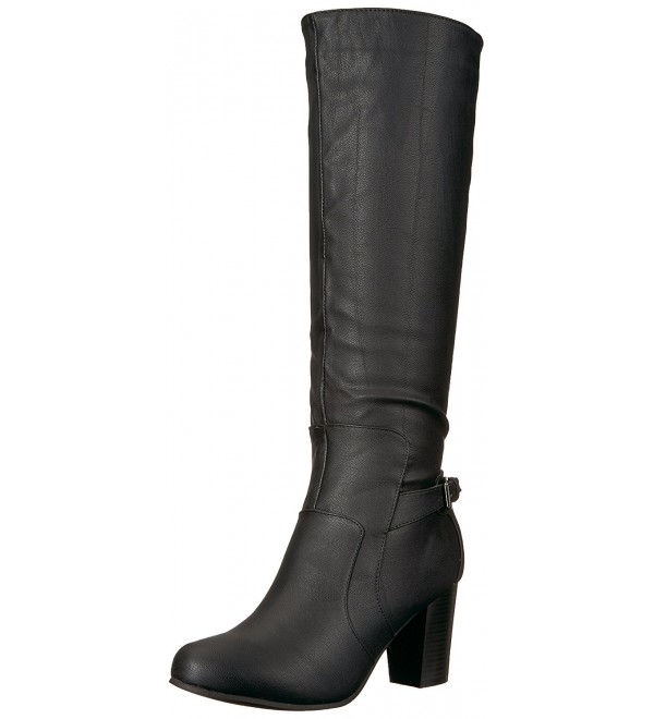 Women's Jimmi Engineer Boot Regular & Wide Calf - Black - C411NPVBDV3