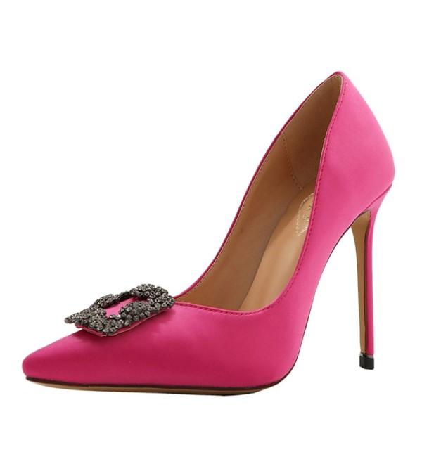 EKS Womens Kricoa Satin Pumps