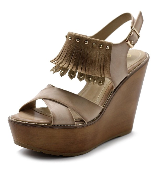 Ollio Womens Burnish Vintage Fringe