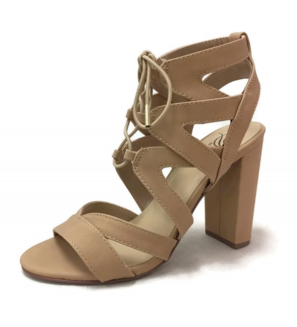 Delicious Womens Gladiator Sandal Natural