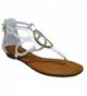 Breckelles Chelsi 11 Womens Sandal White