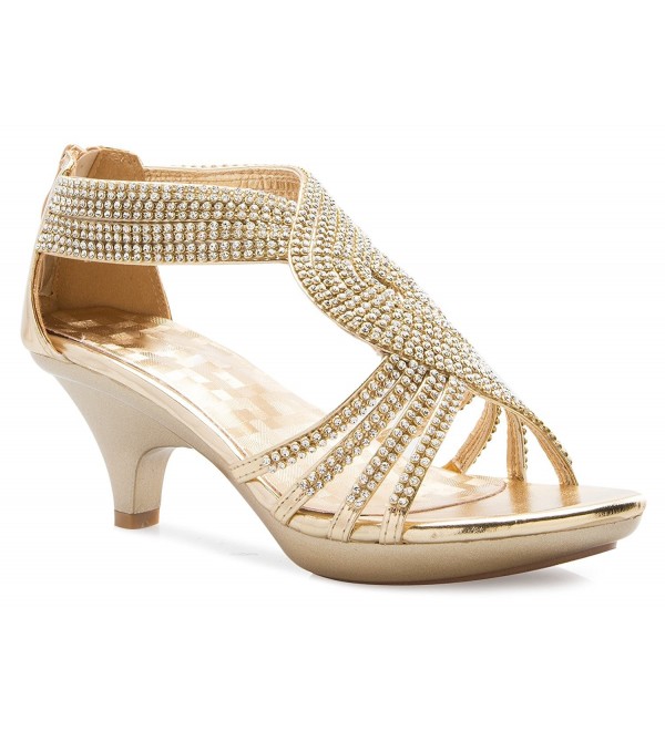 gold dress sandals