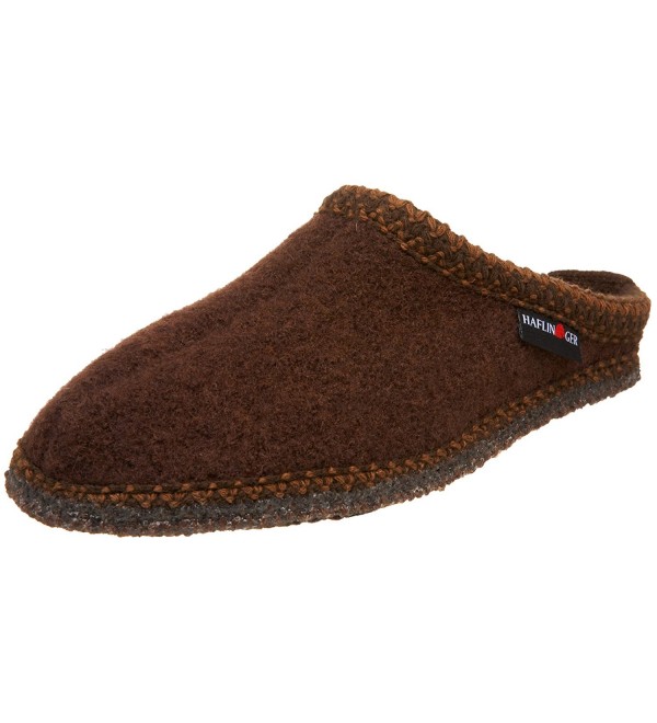 Haflinger Womens Classic Slipper Kaffee