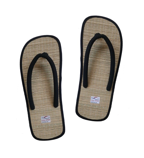 USA STEP Handmade Seagrass Slippers