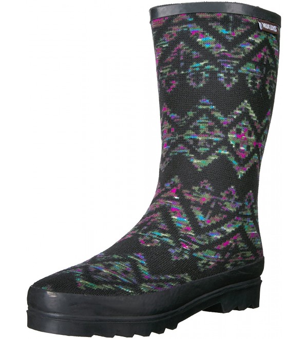 Womens Anabelle Rainboots Black Medium