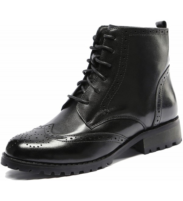 black oxford boots