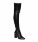 Beston Womens Stretchy Thigh Boots