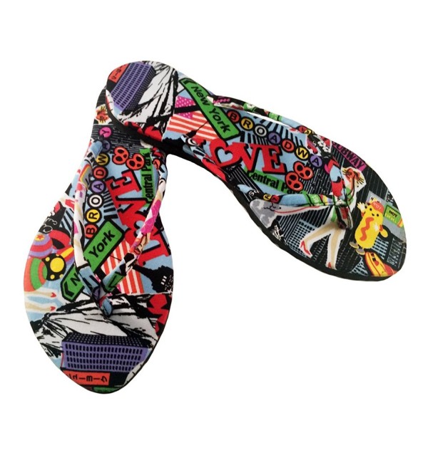 Chose Chic Kawaii Flops Multicolor