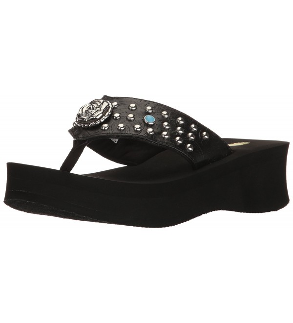 Volatile Womens Coralee Wedge Sandal