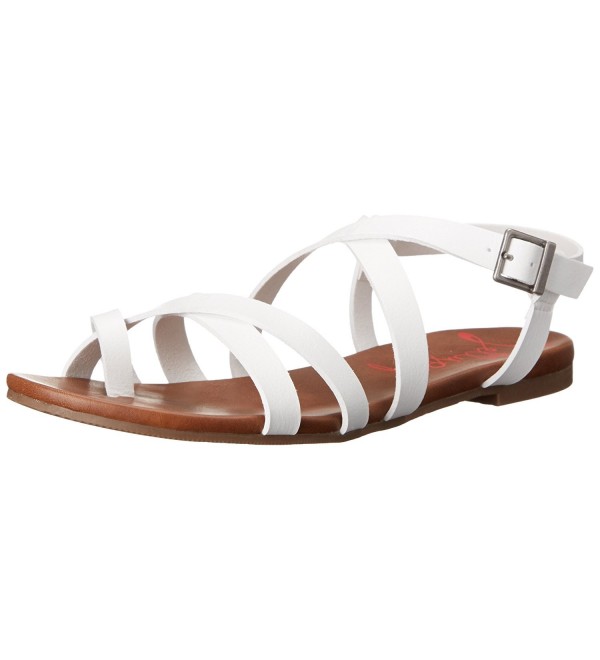 Jellypop Womens Shirley Sandal White