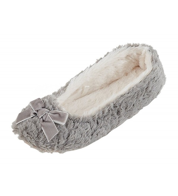 MIXIN Womens Ballerina Indoor Slippers