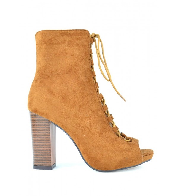 Chase Chloe Benjamin 2 Lace Up Booties