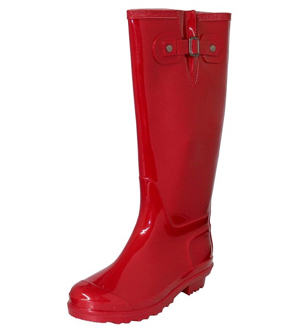 Womens Rubber Waterproof Boots Inches