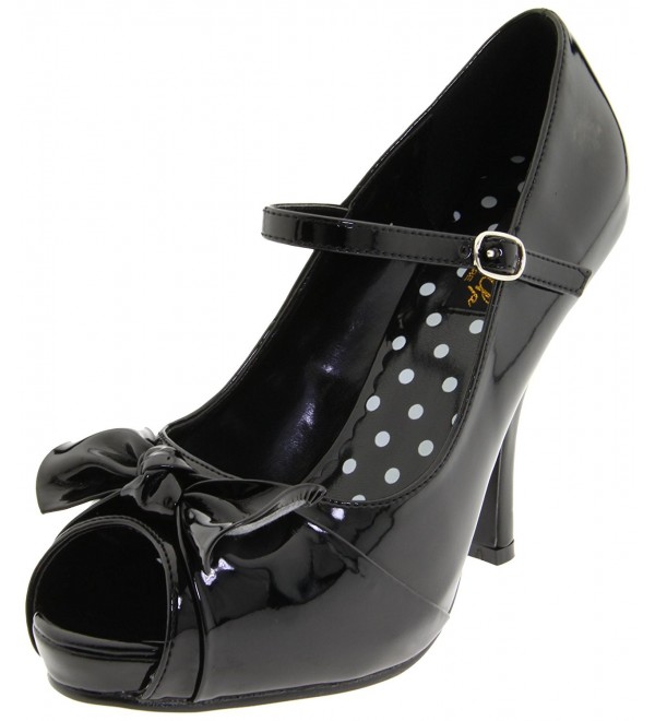 Women's Cutiepie-08/BT Platform Pump - Black Patent - C6115OOL1EN