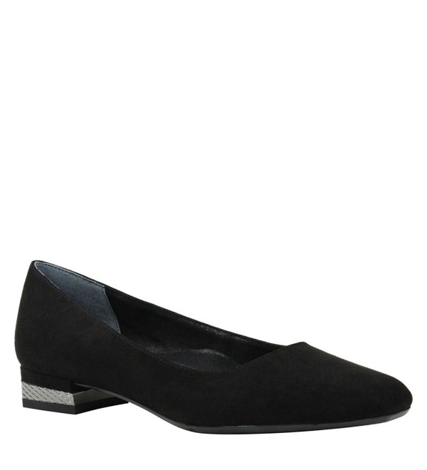 Renee Womens Eleadora Black Suede