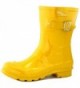 DailyShoes Womens Buckle Hunter Rainboots