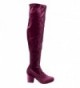 Charles Albert Womens Chunky Velvet