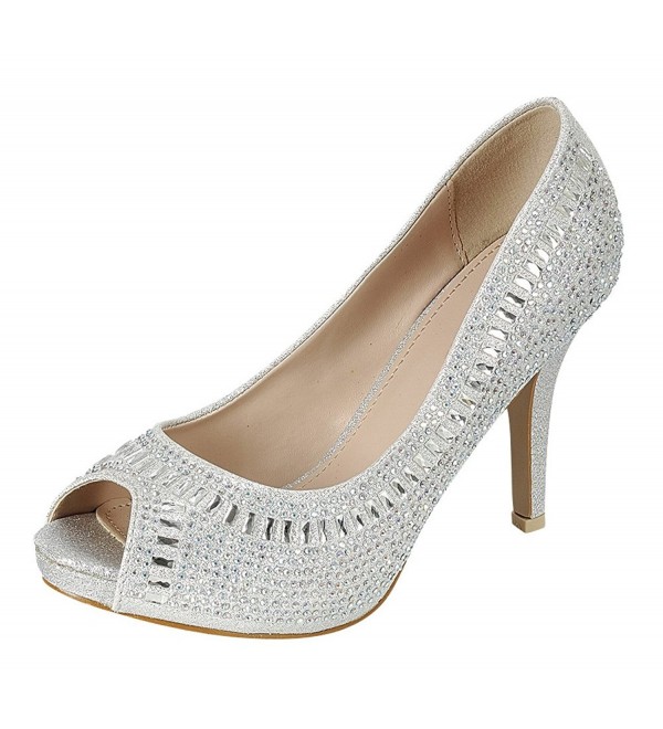 Cambridge Select Crystal Rhinestone Stiletto