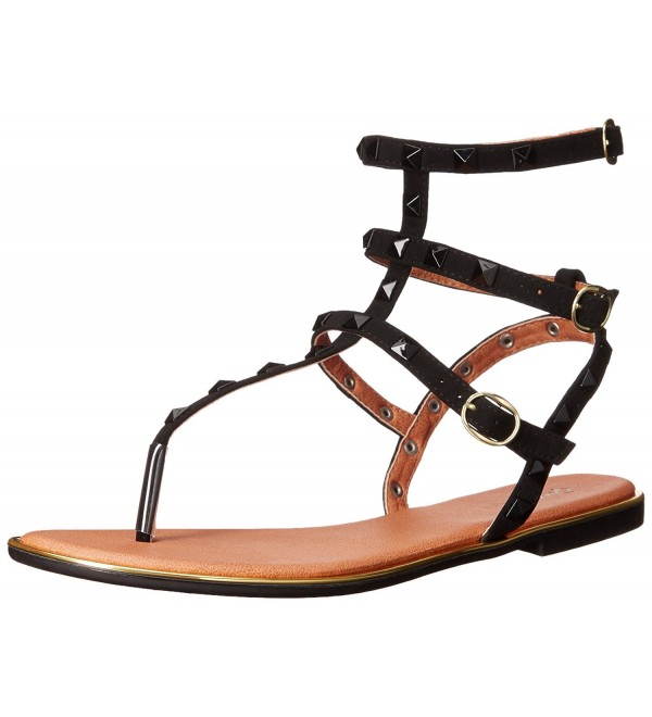 Women's LENSIE-01 Gladiator Sandal - Black - CT1274MXY3X