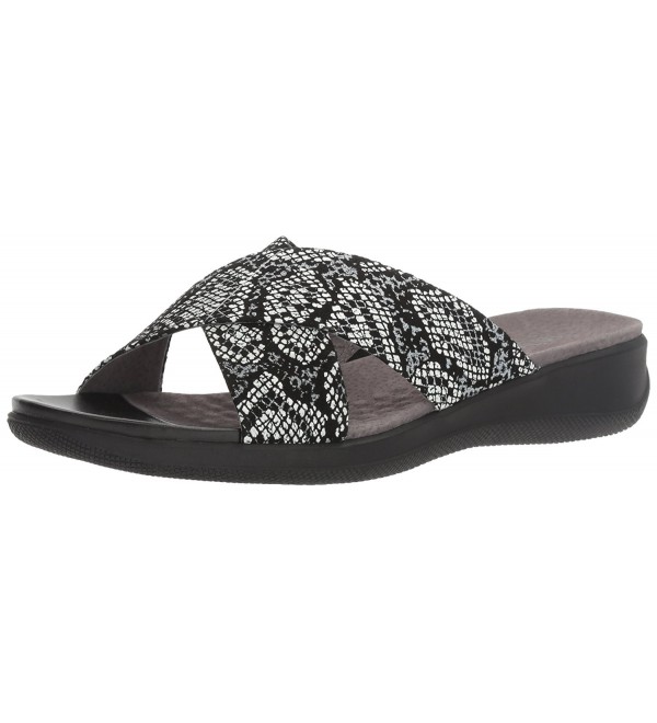 SoftWalk Womens Tillman Slide Sandal