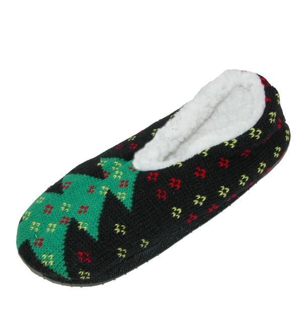 CTM Womens Holiday Christmas Slipper