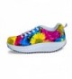 DESIGNS colorful Platform Exercise Sneakers