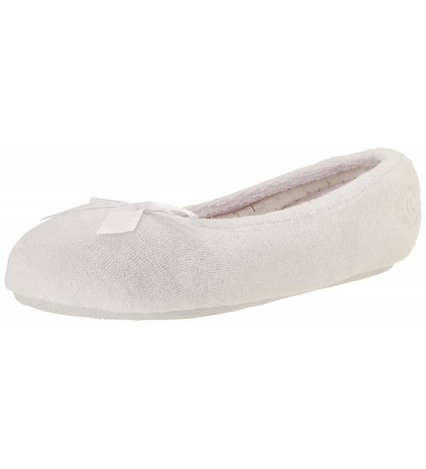 Isotoner Classic Microterry Ballerina Slipper