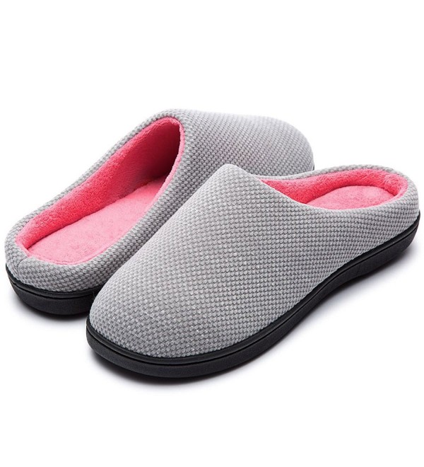 RockDove Womens Two Tone Memory Slipper