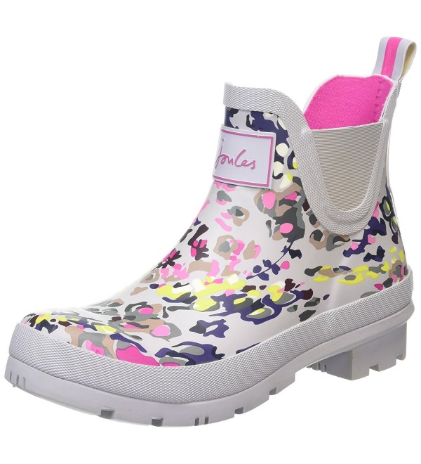 Joules Womens Wellibob Silver Scatter