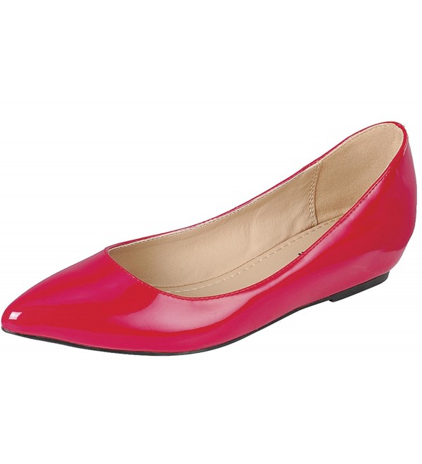 Forever Link Womens Patent Pointed