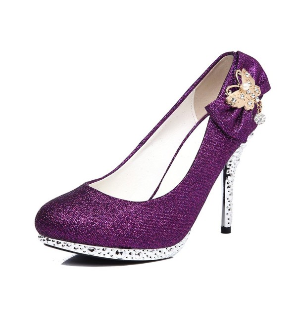 purple sandals for wedding