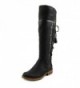 XOXO Womens Leather Closed Mid Calf