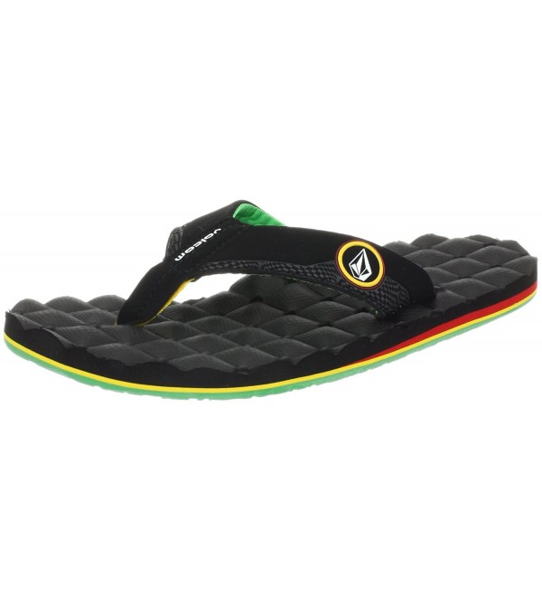 Volcom Recliner Thong Sandal Rasta