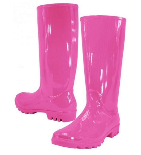 womens pink rain boots