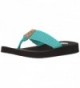 Yellow Box Womens Flip Flop Turquoise