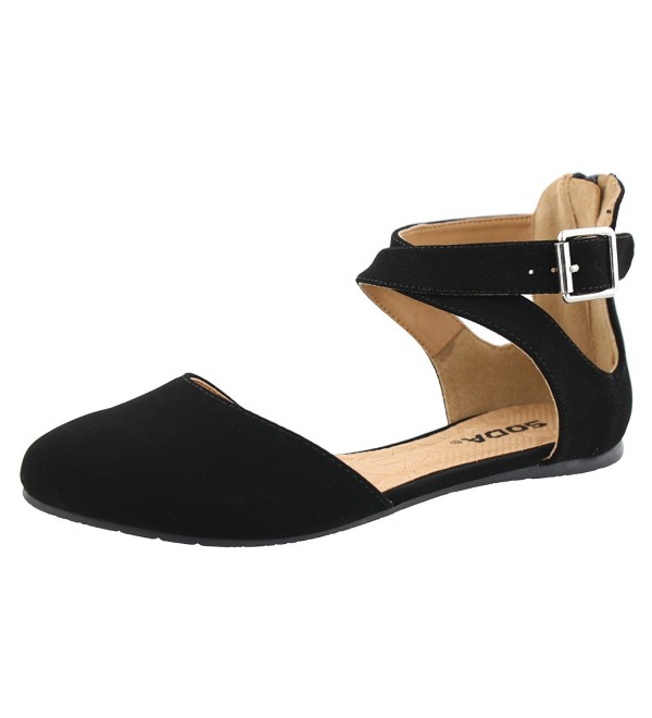 Lustacious Womens Buckle Sandal Zipper