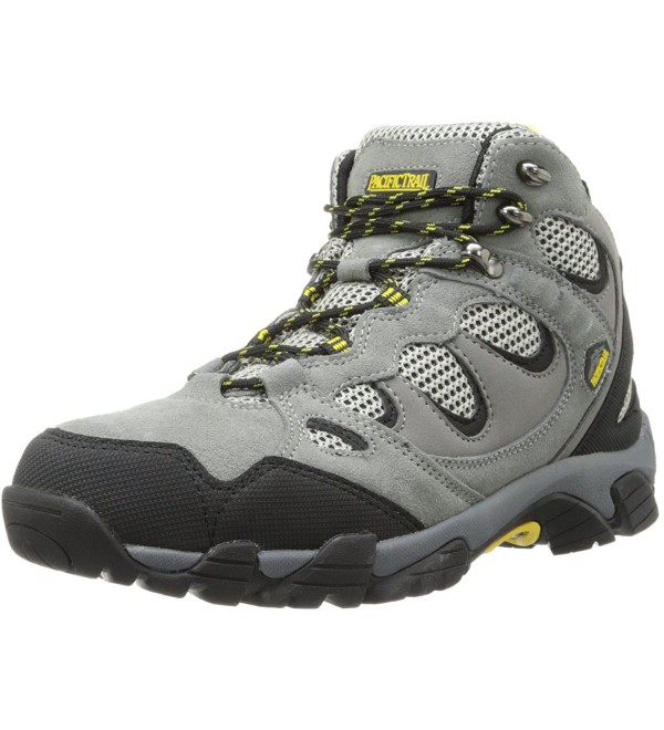 Men's Sequoia Walking Shoe - Stone/Grey/Yellow - CL11I0D7ZB3