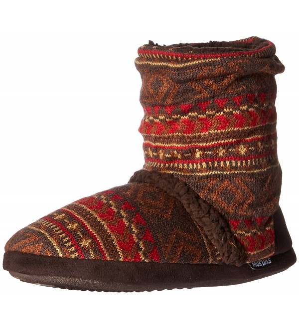 Womens Scrnch Promo Slipper Fairisle