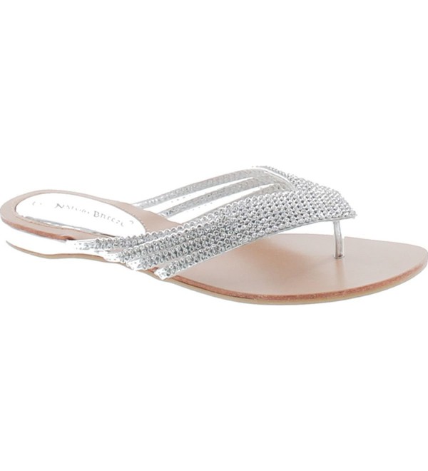 silver rhinestone sandals